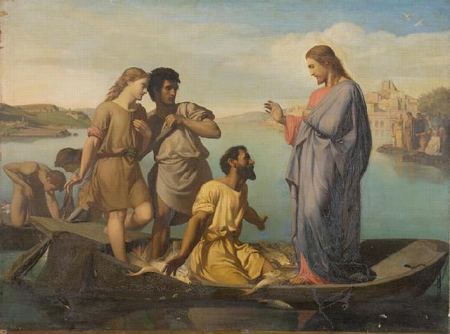 Henri-Pierre Picou Miraculous Draught oil painting image